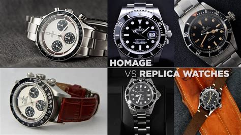 homage watch vs replica|are homage watches bad.